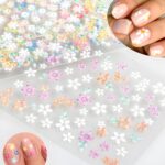 Colorful Daisy Nail Art Stickers, 30 Sheets for Women - Image 3