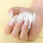 Chrome Nail Powder Kit: White & Red Pearl Effects - Image 3