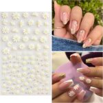 5D Embossed Flower Nail Art Stickers for Spring/Summer - Image 2