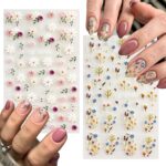 5D Embossed Flower Nail Art Stickers for Spring/Summer - Image 4