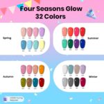 Beetles 54-Piece Gel Nail Kit with UV Light & Colors - Image 2