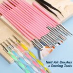 Comprehensive Nail Art Kit with Brushes, Stickers, and Sequins - Image 2