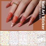 Comprehensive Nail Art Kit with Brushes, Stickers, and Sequins - Image 3