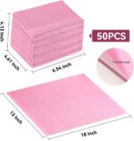 50 Pack Absorbent Nail Mats for Salon and DIY Use - Image 5