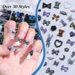 850-Piece 3D Nail Charms Kit: Butterflies, Flowers & More - Image 5