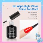 Beetles Clear Gel Top Coat – Long-Lasting Shine for Summer Nails - Image 3