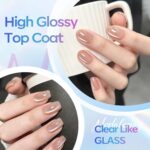 Modelones 15ml No Wipe Gel Top Coat for Long-Lasting Shine - Image 4