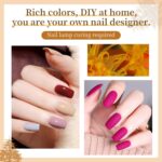 JODSONE 60-Piece Gel Nail Polish Set with Base & Top Coats - Image 4