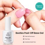 Beetles 15ml Peel-Off Gel Base Coat – Easy, Gentle, Long-Lasting - Image 2