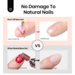 Beetles 15ml Peel-Off Gel Base Coat – Easy, Gentle, Long-Lasting - Image 3