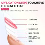 Makartt Gel Top Coat: 2 x 15ml Diamond-Shine No Wipe Polish - Image 6