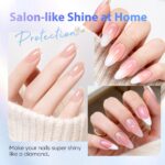 AZUREBEAUTY 2-in-1 Nail Polish: Quick-Dry, Strengthening Formula - Image 3