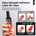 LOUINSTIC Acid-Free Nail Primer: Strong Bond, Low Odor, Fast Drying - Image 2