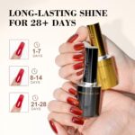 VENALISA No Wipe Gel Top Coat - High Gloss, Long-Lasting Finish - Image 5