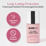 Glamnetic UV Clear Top Coat: Glossy, No-Wipe, LED Curing. - Image 3