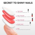 Vegan Nail Art Gift Set: Base & Top Coat Duo - Image 5