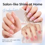 AZUREBEAUTY Clear Quick-Dry Top Coat for Salon-Quality Nails - Image 2