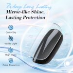 AZUREBEAUTY Clear Quick-Dry Top Coat for Salon-Quality Nails - Image 3