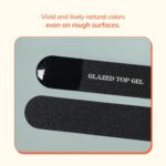 Heyhae High Gloss Non-Wipe Top Gel for Semi-Cured Nails - Image 4
