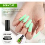 JODSONE 2Pcs Gel Polish Set: Top & Base Coat Gift - Image 5