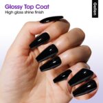 Gellen 4pcs Gel Set: Matte, Glossy, Glitter, and Base Coats - Image 4