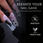 CHAUN LEGEND Velvet Matte Top Coat | Ultra Matte Finish, 15 ml - Image 3
