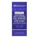 Americanails Gel Polish Top Coat - Fast-Drying, Long-Lasting Glossy Finish - Image 3