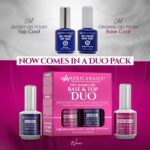 Professional Gel Polish Base & Top Coat Duo for Shine - Image 2