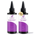 Gelike EC Base Gel & Top Coat Set: 2x100ml HEMA-Free Refills for Nail Techs - Image 6