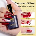 YTD Likomey Gel Nail Polish Base & Top Coat Set - Image 3