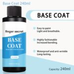 Fast-Drying Base Coat Gel Nail Polish for DIY Use - Image 4