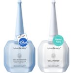 AZUREBEAUTY 18ml Nail Dehydrator and Primer, Acid-Free & Hema-Free Nail Prep Kit, No Lifting Bond for Gel Polish & Acrylic, Quick Dry Professional Natural Nail Primer for Long Lasting Manicure