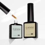 CANNI 2 Pcs 9ml Gel Top Coat Matte Top Gel Polish Set - Shine Finish and Long Lasting LED Nail Lamp Gel DIY Nail Salon Manicure Gifts for Women
