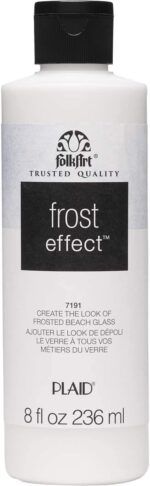 FolkArt 7191 Frost Effect Top Coat, 8 oz., Frost