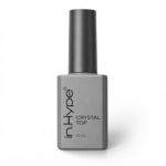 IN.HYPE Gel Top Coat UV/LED Cured (Crystal Top) with UV filter - No wipe. For White and light colors.