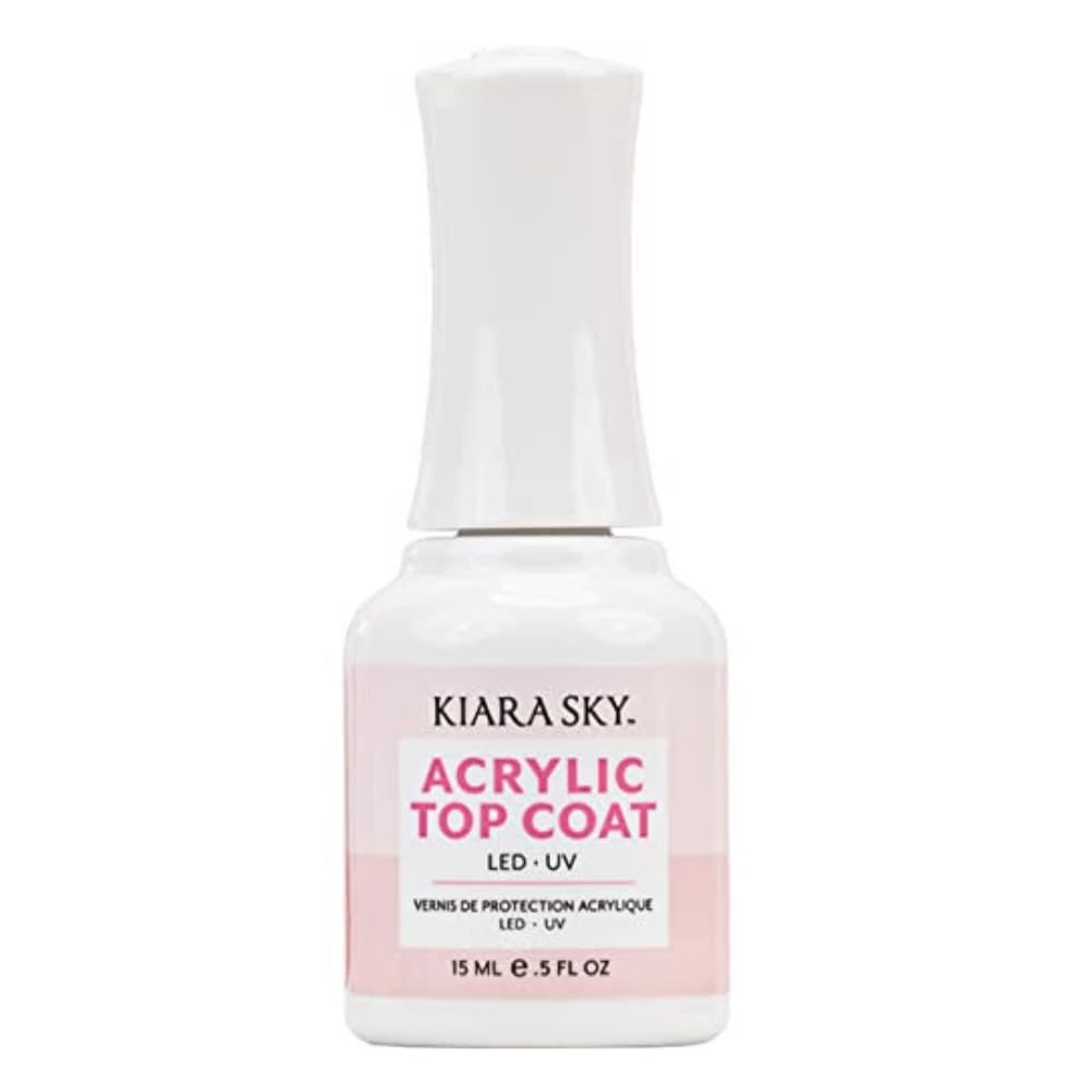 KIARA SKY Acrylic LED UV Gel Top Coat for Professional KIARA SKY Professional Nails Acrylic LED UV Gel Top Coat